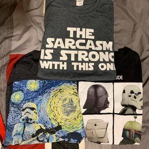 Star Wars tshirts